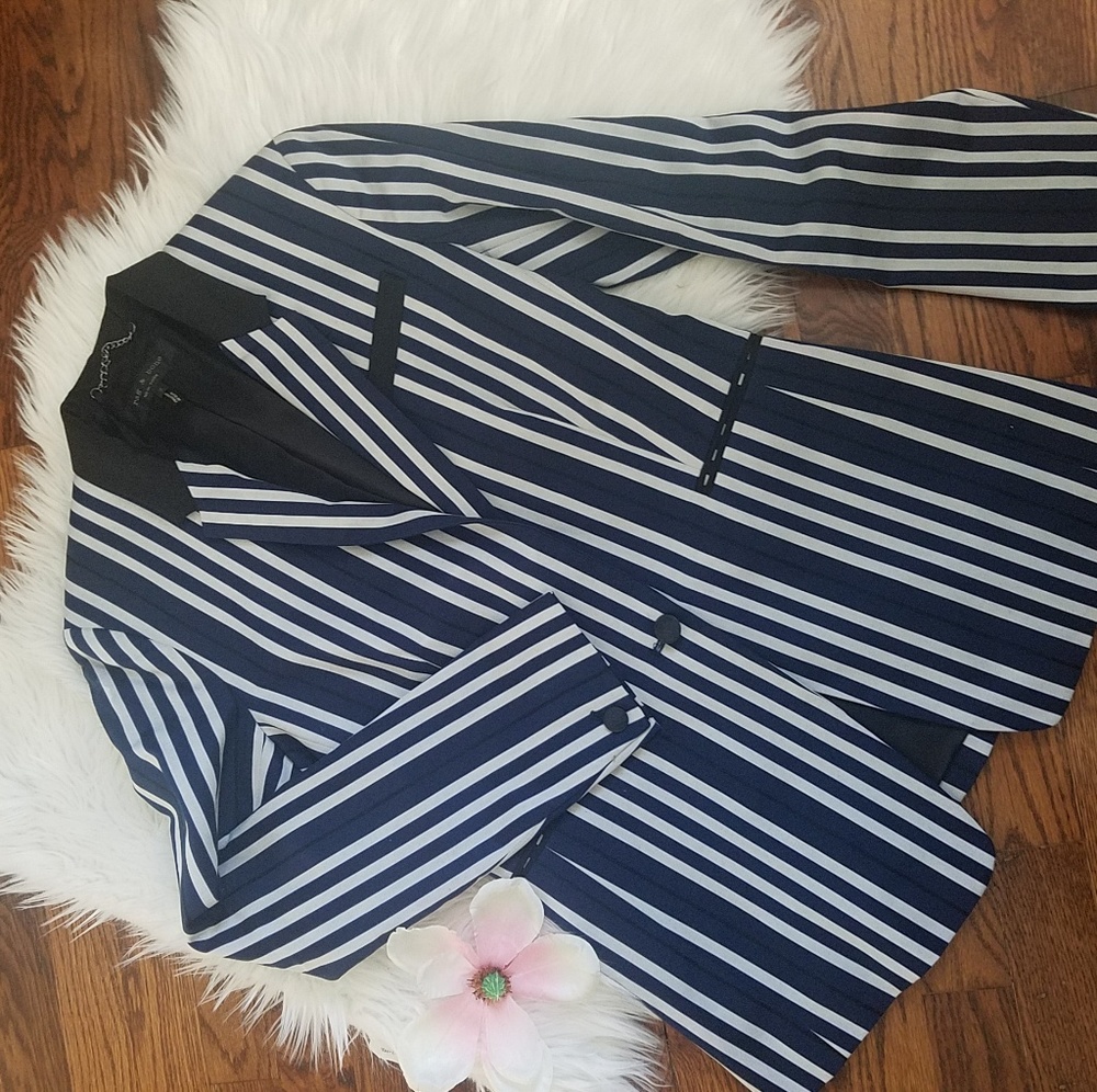 Rag & Bone stripes blazer size 8